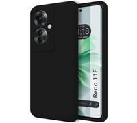 Ultra Soft Liquid Silicone Case for OPPO Reno 11F 5G Black