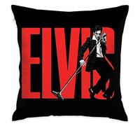 Ultra Soft Microfiber Pillow Cover Elvis Aaron Presley Decorative Throw Pillow Covers Case Pillowcases 18x18 in