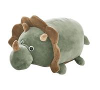 Ultra-Soft Plush Snuggle Cozy Cuddly Toy - 35cm Soft Toy for Kids - Adorable & Huggable Stuffed Animal - Available in 14 Cute Designs - Perfect for Cuddling, Gifting & Nursery [Dinosaur Triceratops]