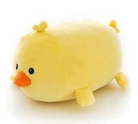 Ultra-Soft Plush Snuggle Cozy Cuddly Toy - 35cm Soft Toy for Kids - Adorable & Huggable Stuffed Animal - Available in 14 Cute Designs - Perfect for Cuddling, Gifting & Nursery Décor [Chick]