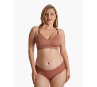 Ultra Soft Seamless Nursing Bra YN21 | Color: Shallow Brown | Size: 3XL