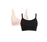 Ultra Soft Seamless Nursing Bra YN21 & The Original: Our Basic Pumping Bra YN08 Bundle | Nursing Bra YN21 Size: XL | Pumping Bra YN08 Size: XS