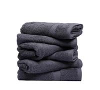Ultra Soft & Thick Hand Towels - 6-Pack, 100% Combed Cotton, High Absorbency, Large 40 x 70 cm Hand Towels, Quick-Dry, Premium Hotel & Spa Quality, Ideal for Bathroom, Gym & Kitchen (Grey)