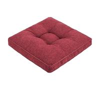 Ultra Soft Warm Floor Cushion 50x50cm, Soft Thicken Seat Pads Cushion, Thickened Fabric Dining Chair Cushion, Reversible, Machine Washable, for Office, Chair, Car Seat, Dining