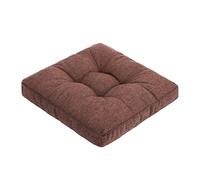 Ultra Soft Warm Floor Cushion 50x50cm, Soft Thicken Seat Pads Cushion, Thickened Fabric Dining Chair Cushion, Reversible, Machine Washable, for Office, Chair, Car Seat, Dining