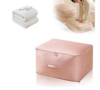 Ultra Space Saving Self Compression Organizer, 2025 New Quilt and Clothing Self Compression Organizer, Vacuum Sealed Duvet Storage Bag, Leaving More Space for Your Wardrobe (pink, XL)