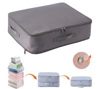 Ultra Space Saving Self Compression Organizer, Portable Heavy Duty Moving Bags, Compression Packing Cubes for Travel, Expandable Organizer Bags for Comforters,Blankets,Bedding