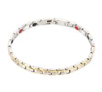 Ultra Strength Magnet Bracelet, Rare Earth Neodymium Magnets, Elegant Vacuum Gold Plated Titanium Steel, Adjustable Length, Powerful Magnetic Therapy