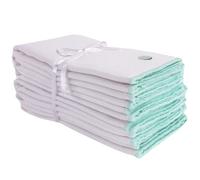Junior Joy Prefold Cotton Nappies - White / 5 / Small