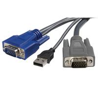 Ultra Thin 2-in-1 USB & VGA KVM Cable, 1.8m - SVUSBVGA6