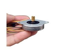 Ultra-thin 35MM Round Stepper electronic starter Precision 2-Phase 4-Wire Stepping electronic starter Step Angle 3.75 Degree DIY CNC Robot EKFBQBGW(Model B)