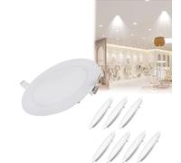 Ultra Thin 9 Inch 18W Dimmable LED Recessed Ceiling Light 1080LM Canless Wafer Downlight with Junction Box Energy Efficient Cool White Lighting for Home & Office 5 Pack