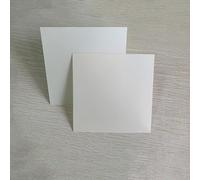 Ultra-Thin Aluminum Nitride Ceramic Sheet 120x120mm - High Thermal Conductivity Insulation Pad for Electronics 1pc(T: 0.2mm)