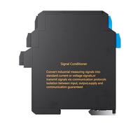 Ultra-thin analog signal isolator DC24V 1 in 2 out 0-5V to 4-20mA 0-5V 0-10V(0-10mA Output)