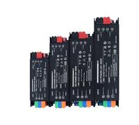 Ultra-thin and silent LED lighting transformer 60W 100W 200W 300W 400W AC100-265V to DC 12V 24V light strip power adapte(400W AC180-265V,DC 24V)