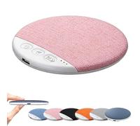 Ultra-Thin Bluetooth Pillow Speaker for Sleeping - Wireless Under Pillow Speaker with White Noise & Sleep Timer | Private Listening, Bone Conduction Technology, Ultra-Long Battery Life (Pink)