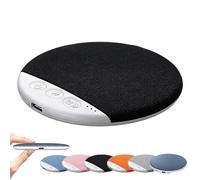 Ultra-Thin Bluetooth Pillow Speaker for Sleeping - Wireless Under Pillow Speaker with White Noise & Sleep Timer | Private Listening, Bone Conduction Technology, Ultra-Long Battery Life (Black)