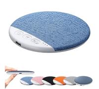 Ultra-Thin Bluetooth Pillow Speaker for Sleeping - Wireless Under Pillow Speaker with White Noise & Sleep Timer | Private Listening, Bone Conduction Technology, Ultra-Long Battery Life (Blue)