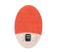 Ultra Thin Bluetooth Pillow Speaker with White Noise Function for Adults and Travelers (Orange)
