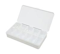 Ultra-Thin Breathable Clear Toe Nail Tips - 550pcs Full-Cover False Toenails in Multi Sizes, Lightweight &, with Storage Box & Sanding File