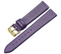 Ultra-thin Clean Leather Watch Strap For Men And Women(J,14MM)