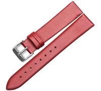 Ultra-thin Clean Leather Watch Strap For Men And Women(S,22MM)