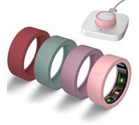 Ultra-Thin Covers Compatible with Oura Ring Gen 4/Oura Gen 3 Cover, Anti-Scratch Elastic Silicone Protector Case Smart Rings Accessories for ULTRAHUMAN Ring AIR Women Men (Set 8, S (6/7/8/9/10))