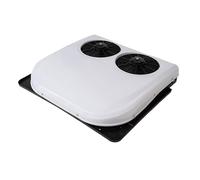 Ultra-Thin DC RV Air Conditioner - Cooling Only, 600-2600W Capacity, 4-Outlet Vent, Intelligent Inverter, with Remote Control for RVs, Campers & Heavy Trucks