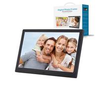 Ultra-Thin Digital Multimedia Frame HD Electronic Album Music Movie Player for Home Office Store Promotion(Black,15inchs)