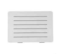 Ultra-Thin Electric Meter Cover with Clamshell Flip Door(B) | Flip clamshell door, easy for access to meters, sleek wall mount, fits 34x24cm, living room decor