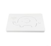 Ultra-Thin Electric Meter Cover with Clamshell Flip Door(D) | Flip clamshell door, easy for access to meters, sleek wall mount, fits 34x24cm, living room decor
