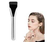 Ultra-Thin Flat Top Foundation Brush, Flat Blush Concealer Brush, for Liquid, Cream & Powder, Seamless Application, Non-Shedding, No Streaks (1PC)