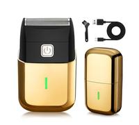Ultra-Thin Foil Shaver USB Rechargeable Portable Single BladesDesign for Bald Heads & Business Trips Men ' s Travel Electric Shaver USB Charging