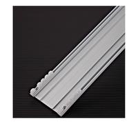 Ultra Thin Invisible Aluminium Curtain Track - Heavy Duty Double Rails for Silent Sliding Ideal for Room Partition & Curtain Installation Durable Ceiling Runner