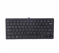 Ultra Thin K1000 USB Wired Mini Keyboard portable Water safe Multimedia Kaypad Portable Laptop Accessories with Multimedia Shortcuts 1.1M Cable for Laptop Desktop Wind PC