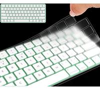 Ultra Thin Keyboard Cover for 2021 Apple iMac 24 Inch Magic Keyboard with Touch ID A2449 Keyboard Cover Protector Skin, 2021 Apple iMac 24 Inch M1 Chip Magic Keyobard A2450 Accessories, Clear