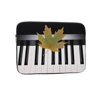 Ultra-Thin Laptop Sleeve Case Music Note Piano Laptop Bags - Water-Resistant Shockproof & Portable Computer Cover For 10-17 Inch Laptops