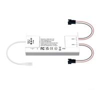 Ultra-thin LED Strip Controller with Built-in Mic for ESP32 for WS2811 SK6812 Dynamic Lighting Sound Modes (A)