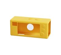 Ultra Thin Liquid Silicone Case for Kodak Charmera 1987 Key Chain Digital Camera Anti-Scratch Shock-Absorbing Drop-Resistant Dustproof Anti-Yellowing Protective Cover Sleeve Accessories (Yellow)