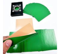 Ultra-thin Manipulation Cards Magic Tricks Flesh Back Color Million Cards Magician Accessories Close-up Stage Illusions Gimmicks Props (Green)