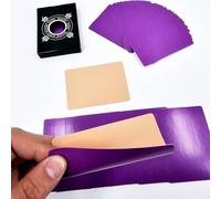 Ultra-thin Manipulation Cards Magic Tricks Flesh Back Color Million Cards Magician Accessories Close-up Stage Illusions Gimmicks Props (Purple)