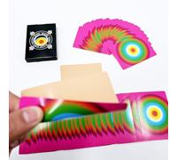 Ultra-thin Manipulation Cards Magic Tricks Flesh Back Color Million Cards Magician Accessories Close-up Stage Illusions Gimmicks Props (Mixed Color)