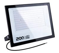 Ultra-Thin MIWAT LED Flood Light Spotlight Led Search Lamp 220V Floodlights for Outdoor Garden Street Square (Warm White-2700K, 200W)