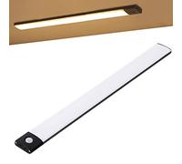 Ultra Thin Motion Activated Light, LED Lighting Cabinets - Light with Indoor Motion Sensor Bright Night Magnetic Adhesive Magnetic anywhere from 3200mAh per gar