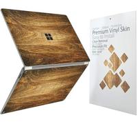 Ultra Thin Protective Cover Skin Decal Sticker for Microsoft 2025 Surface Laptop 13" (Copilot PC), Easy Apply, Anti-Scratch, Residue Free Vinyl Skin [Wood Texture 2]