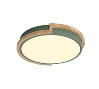 Ultra Thin Round Ceiling Lamp with Remote Control - Nordic Style LED Light for Kitchen Island, Dining Room, Living Room, Modern Household Lighting Fixture