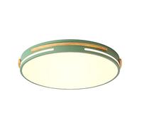 Ultra Thin Round Ceiling Lamp with Remote Control - Nordic Style Lighting for Kitchen Island Modern Home Decor Energy Efficient LED Fixture