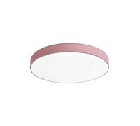 Ultra-Thin Round LED Flush Mount Ceiling Lamp, Three Color Temperatures Ceiling Light, Embedded Installation Lighting Fixture, for Living Room Bedroom,Hanging Light(Pink,40cm)