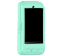 Ultra-Thin Silicone Protective Case for Wahoo ELEMNT-ACE Bike Computer Shockproof Cover with Precise Fit Easy Access to Buttons and Ports(Green)