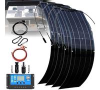 Ultra-Thin Solar Panel, 200W 400W 800W 12V-24V PET Flexible